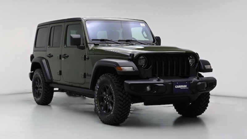 2021 Jeep Wrangler Unlimited Willys Hero Image