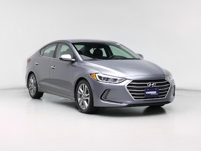 Silver 2017 Hyundai Elantra Limited