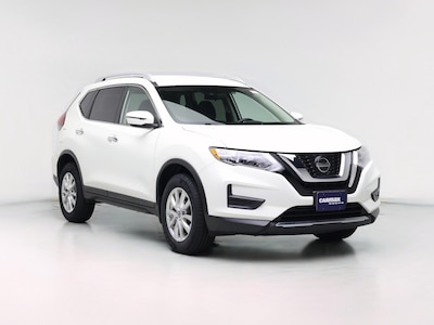 White 2019 Nissan Rogue S