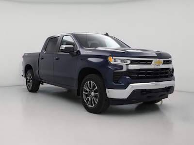 Blue 2022 Chevrolet Silverado 1500 LT