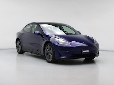 Blue 2022 Tesla Model 3 Long Range