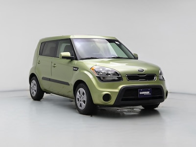 Green 2013 Kia Soul