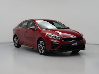 Red 2021 Kia Forte EX