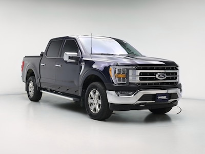 Blue 2023 Ford F150 Lariat