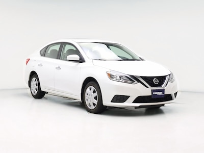 White 2016 Nissan Sentra SV