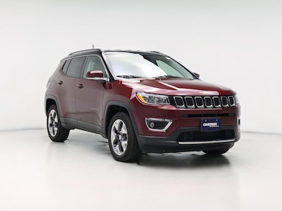 Red 2021 Jeep Compass Limited