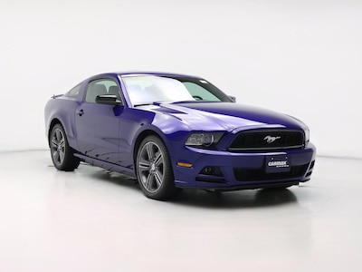 Blue 2014 Ford Mustang