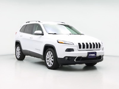 White 2015 Jeep Cherokee Limited