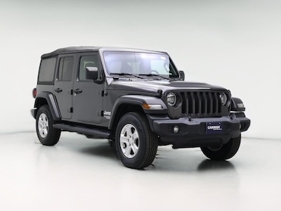 Gray 2021 Jeep Wrangler Unlimited Sport
