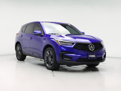 Blue 2021 Acura RDX SH-AWD A-Spec