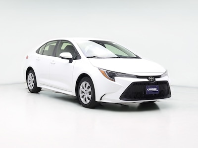 White 2021 Toyota Corolla LE