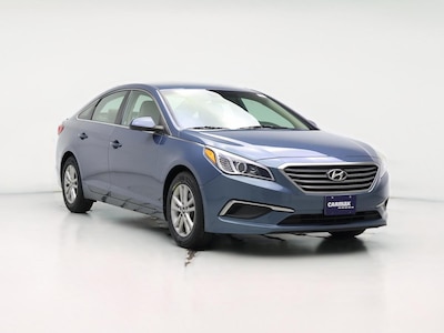 Blue 2017 Hyundai Sonata