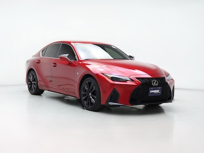 Red 2021 Lexus IS 350 F-Sport