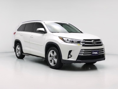 White 2017 Toyota Highlander Limited