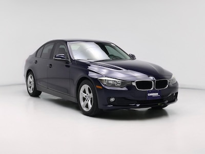 Blue 2014 BMW 320 I