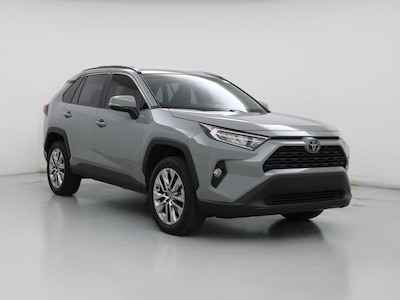 Gray 2021 Toyota RAV4 XLE Premium