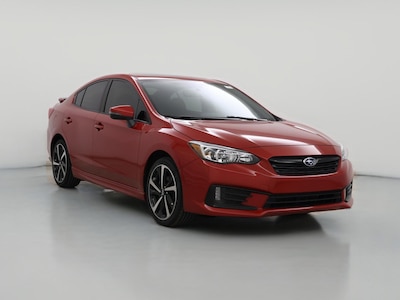 Red 2022 Subaru Impreza Sport