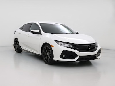 White 2019 Honda Civic Sport