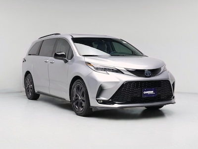 Silver 2021 Toyota Sienna Hybrid XSE