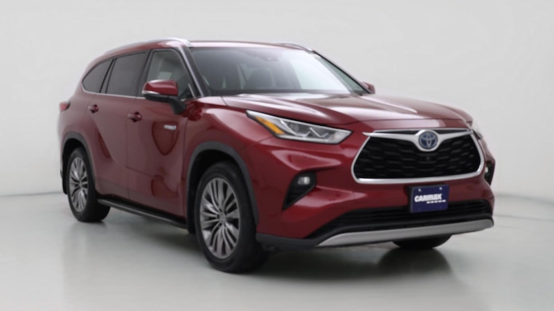 2020 Toyota Highlander Platinum Hero Image