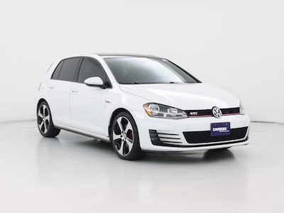 White 2015 Volkswagen GTI SE