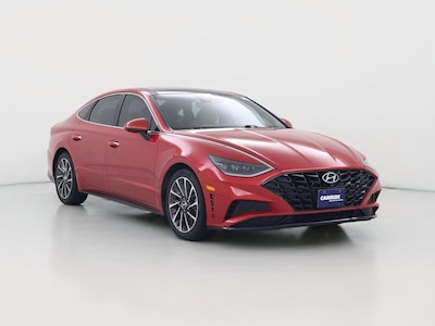 Red 2020 Hyundai Sonata Limited