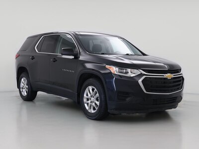 Black 2021 Chevrolet Traverse LS