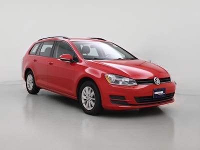 Red 2016 Volkswagen Golf S