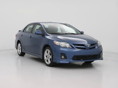Blue 2013 Toyota Corolla S
