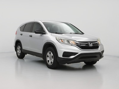 Silver 2015 Honda CR-V LX