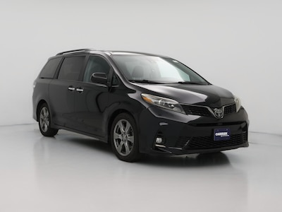 Black 2018 Toyota Sienna SE