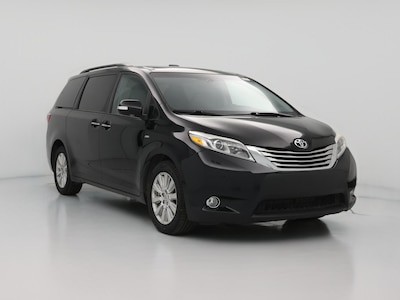 Black 2017 Toyota Sienna Limited Premium