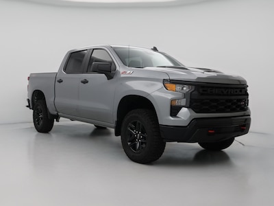 Gray 2025 Chevrolet Silverado 1500 Custom Trail Boss