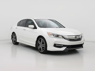 White 2017 Honda Accord Sport SE