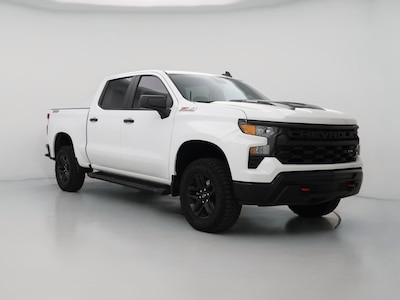 White 2025 Chevrolet Silverado 1500 Custom Trail Boss