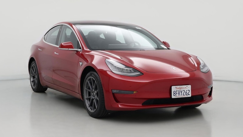 2018 Tesla Model 3 Long Range Hero Image