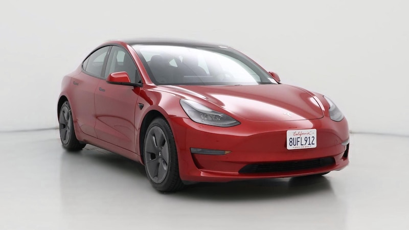 2021 Tesla Model 3 Standard Range Hero Image