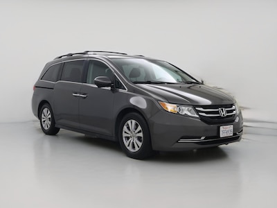 Gray 2015 Honda Odyssey EX-L