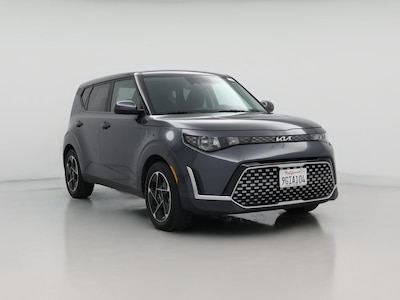 Gray 2023 Kia Soul EX