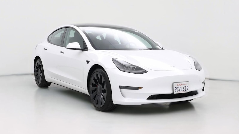 2022 Tesla Model 3 Performance Hero Image