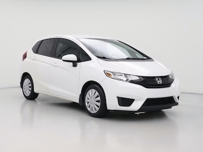 White 2016 Honda Fit LX