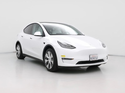 White 2021 Tesla Model Y Long Range