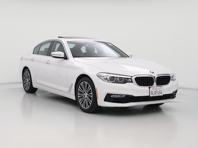 White 2018 BMW 540 XI