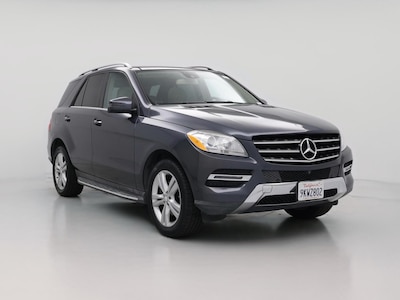 Blue 2014 Mercedes-Benz ML350
