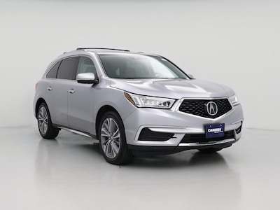 Silver 2017 Acura MDX
