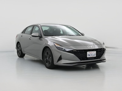 Gray 2021 Hyundai Elantra SEL