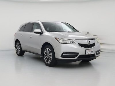 Silver 2014 Acura MDX