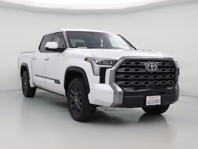 White 2022 Toyota Tundra Hybrid Platinum
