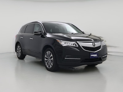 Black 2016 Acura MDX Advance