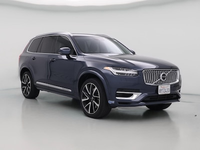Blue 2022 Volvo XC90 Recharge PHEV T8 Inscription Expression